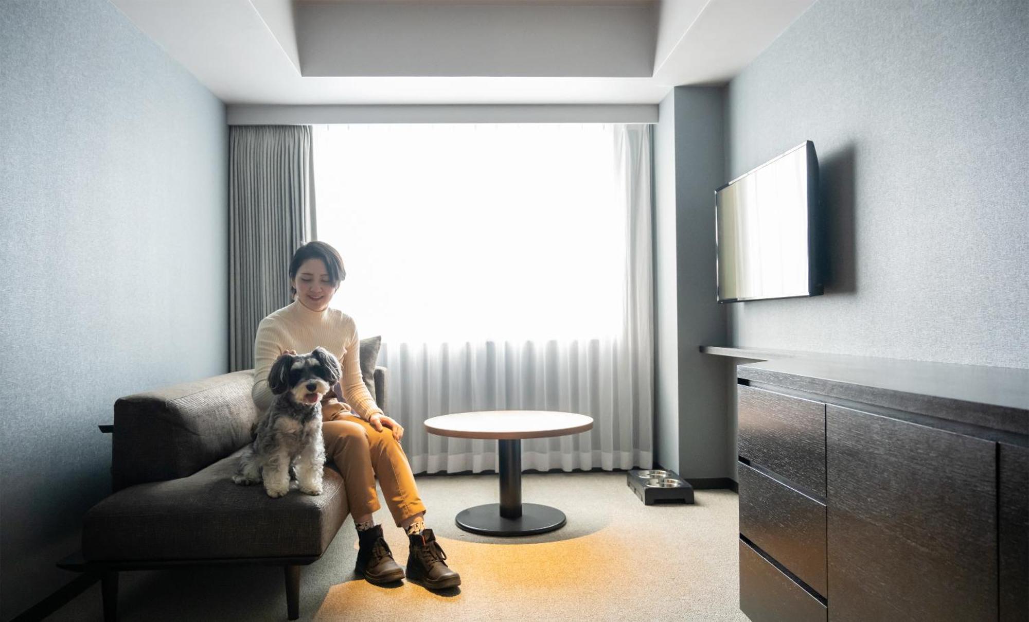 Hotel Anddoggy Kyoto Nijo Exterior foto